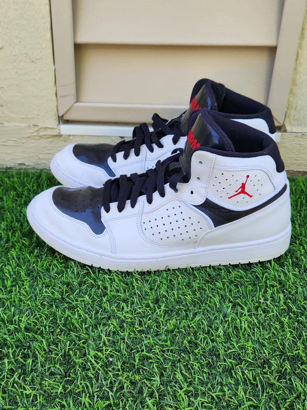 Nike Jordan Access Men's Basketball Shoes White/Black AR3762 101 Size 11